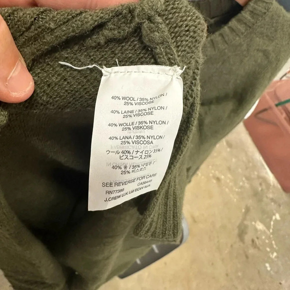 J.Crew Wool Crewneck Sweater - Picture 3 of 5